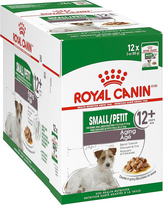 Royal Canin Small Aging Wet Dog Food, 3 oz pouch (12-count)